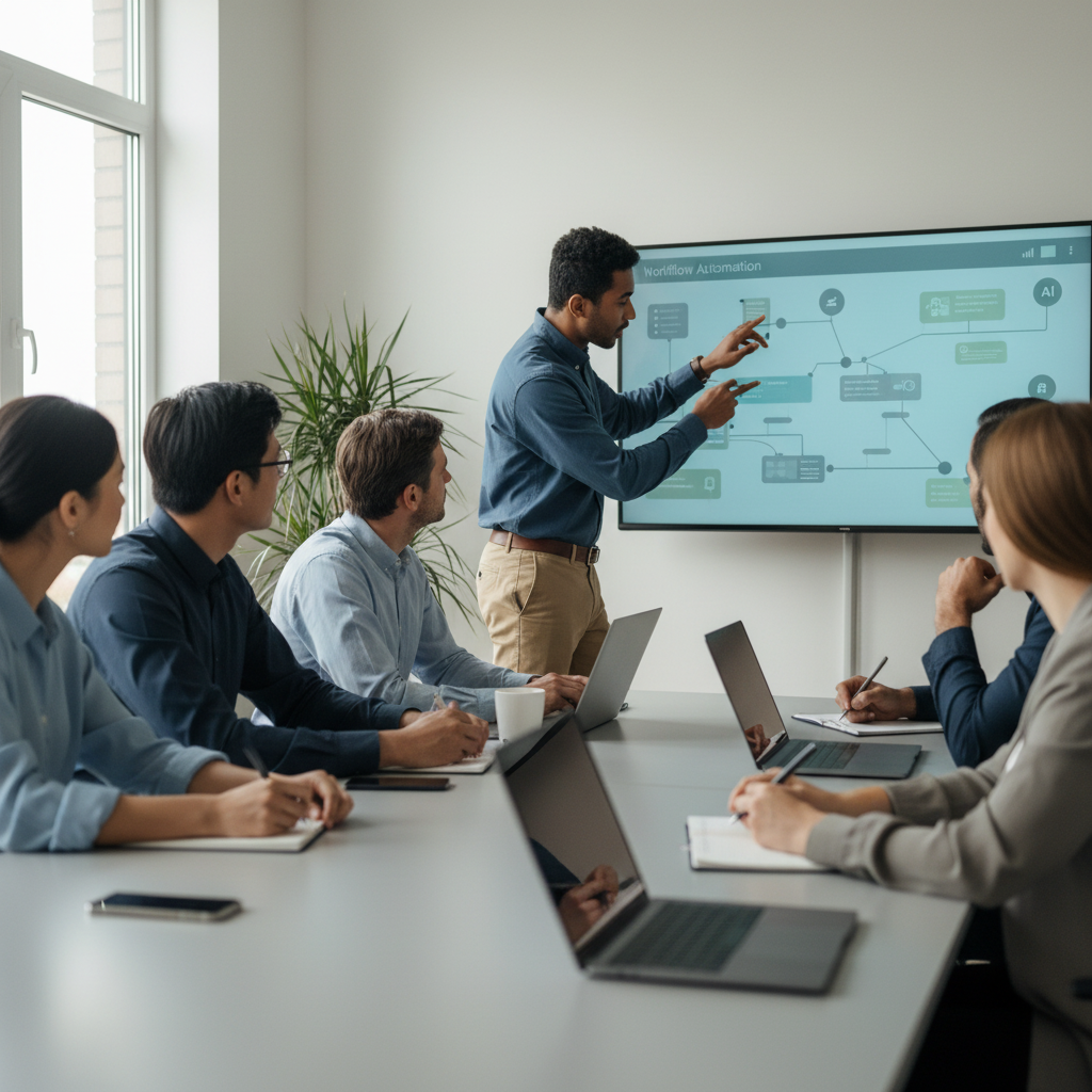 training AI automation tools