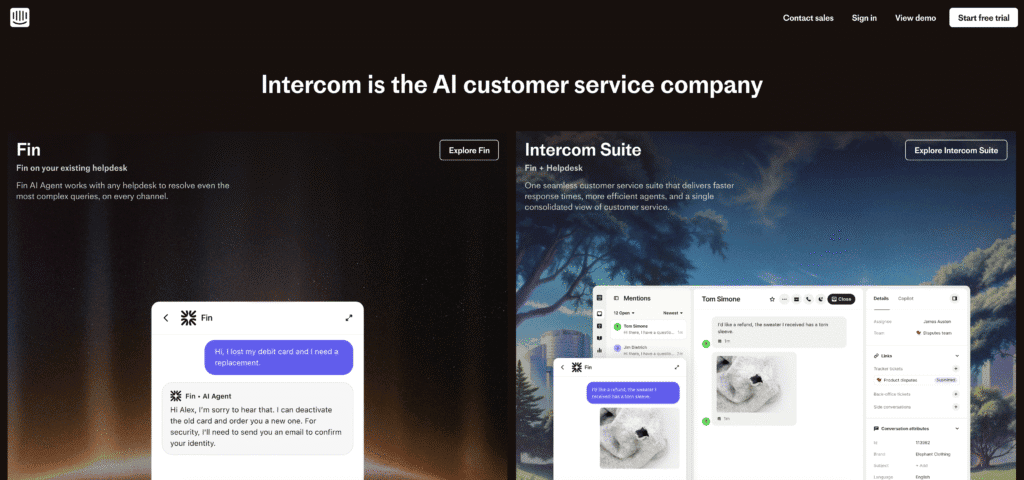 Intercom: AL lead generation tool