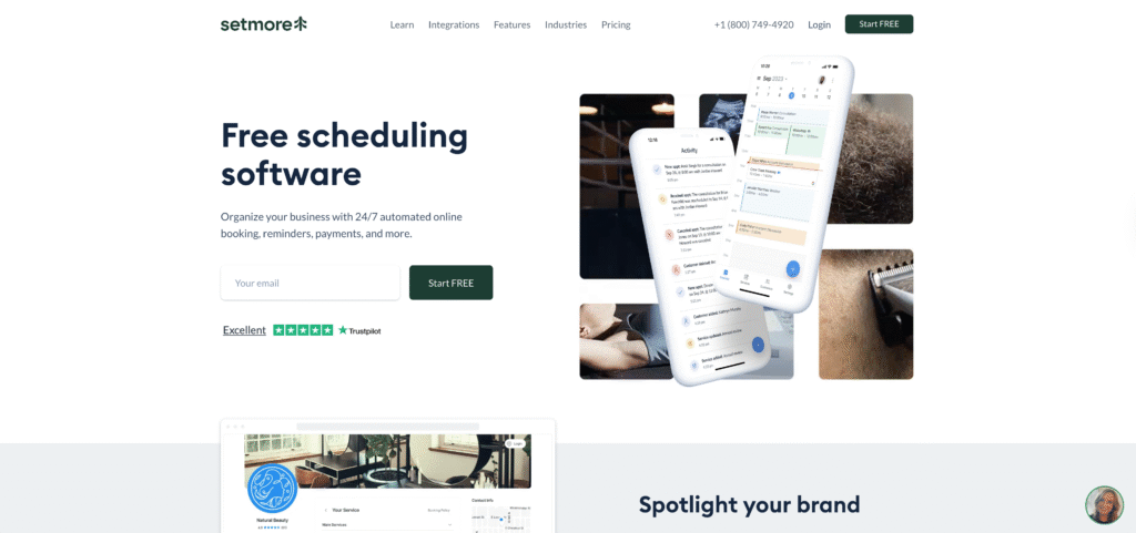 Setmore - AI Scheduling Software