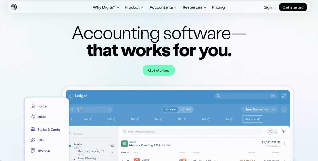 Digits - AI Bookkeeping Automation