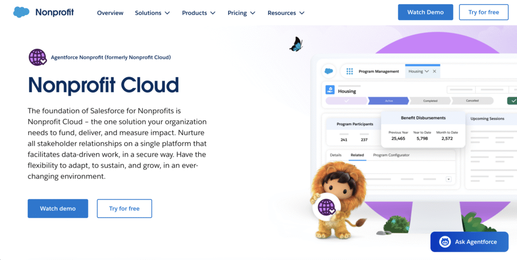 Salesforce Nonprofit Cloud