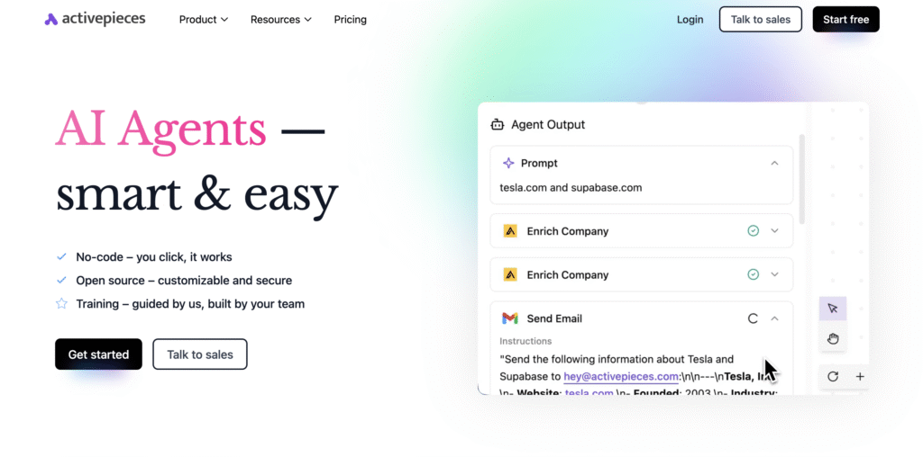 Activepieces: automate customer onboarding