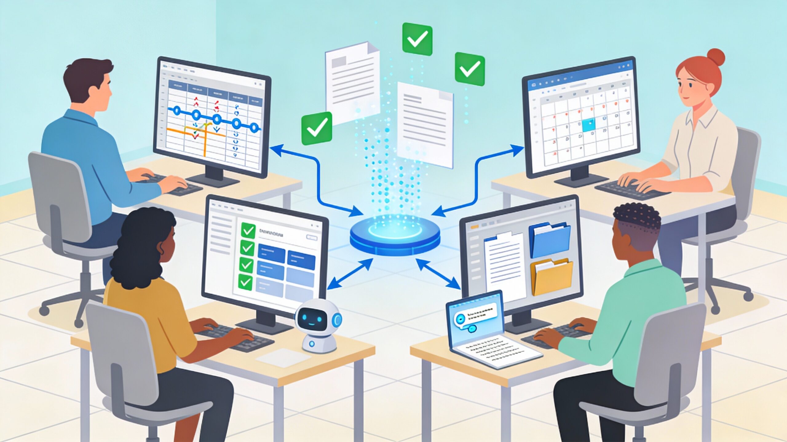 automate repetitive admin tasks